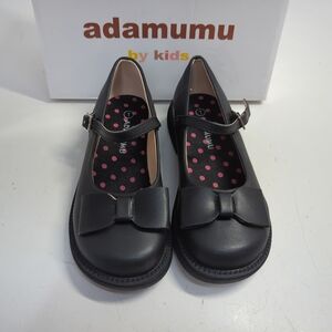 Adamumu Little Girls Princess Mary Jane Shoes Size 1 Black